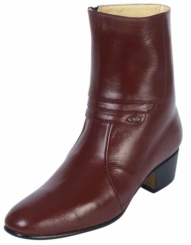 Botines de Vestir Clasicos con Cierre de Piel Cabra para Hombre 'El Besserro' - ID: 1912 Botines de Vestir Piel Genuina El Besserro