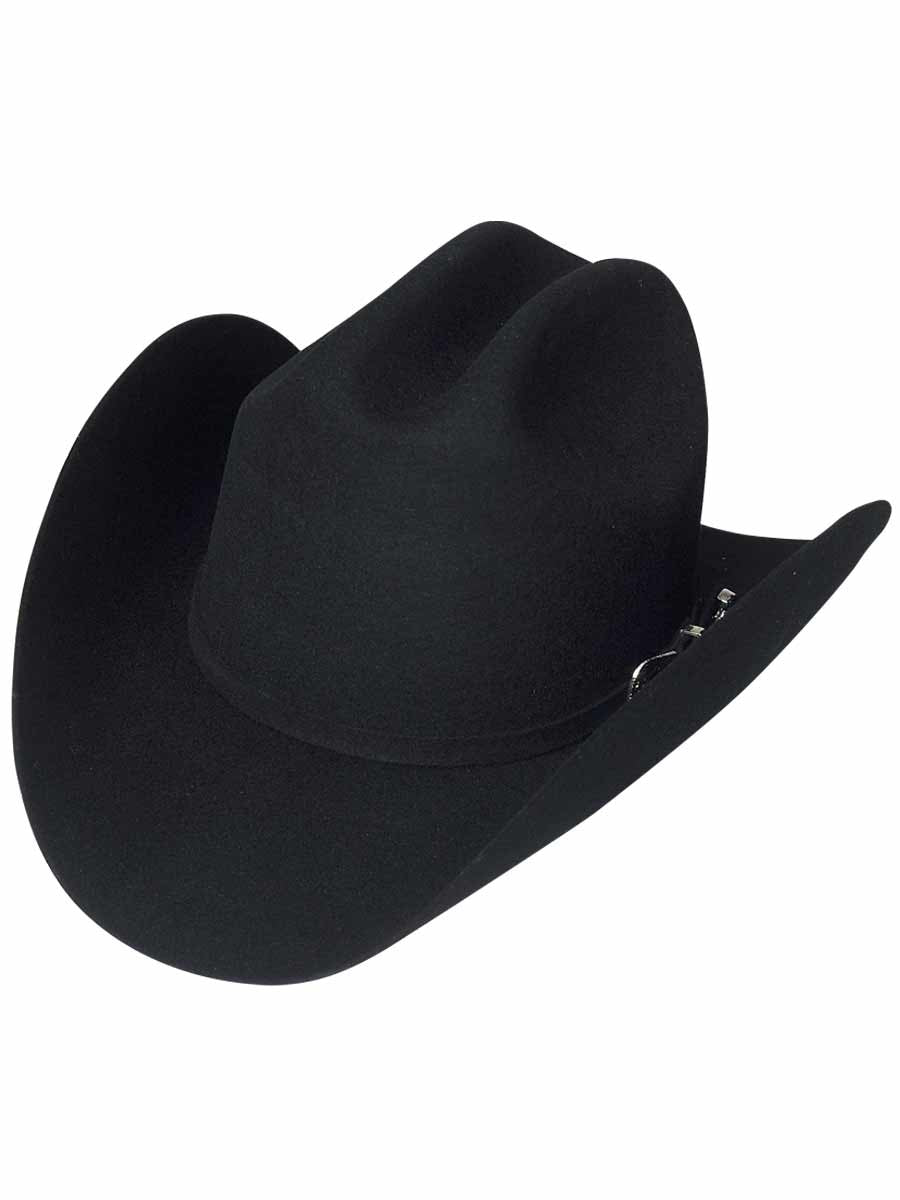 Texana Horma Duranguense 50X Lana para Hombre 'El General' - ID: 3515 Duranguense El General Negro