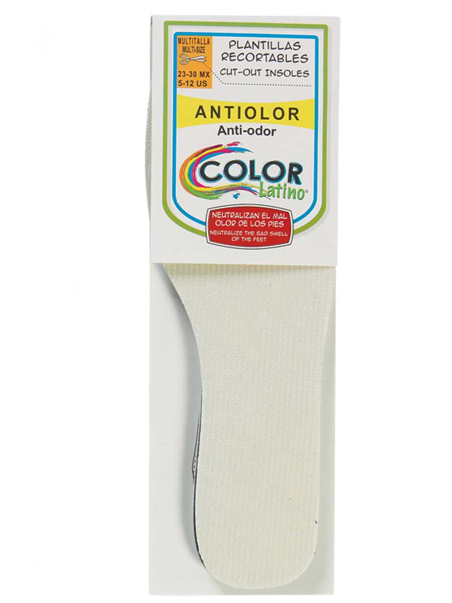 Plantillas para Zapatos Antiolor Multitalla Recortables, 1 Par 'Color Latino' - ID: 19781 Plantillas Color Latino Default Title