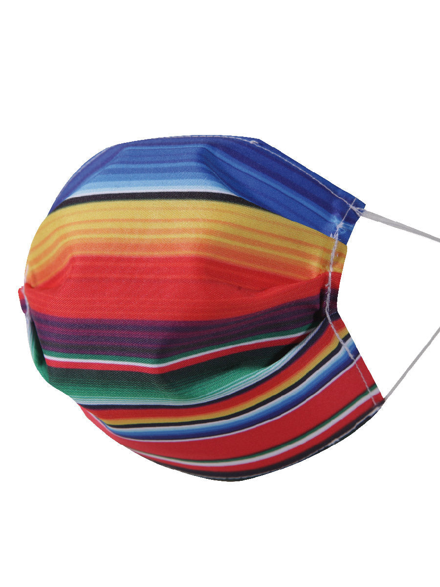 Printed Sarape Face Mask - Cubrebocas Impreso Sarape - ID: 125561 Cubrebocas Don Max Default Title