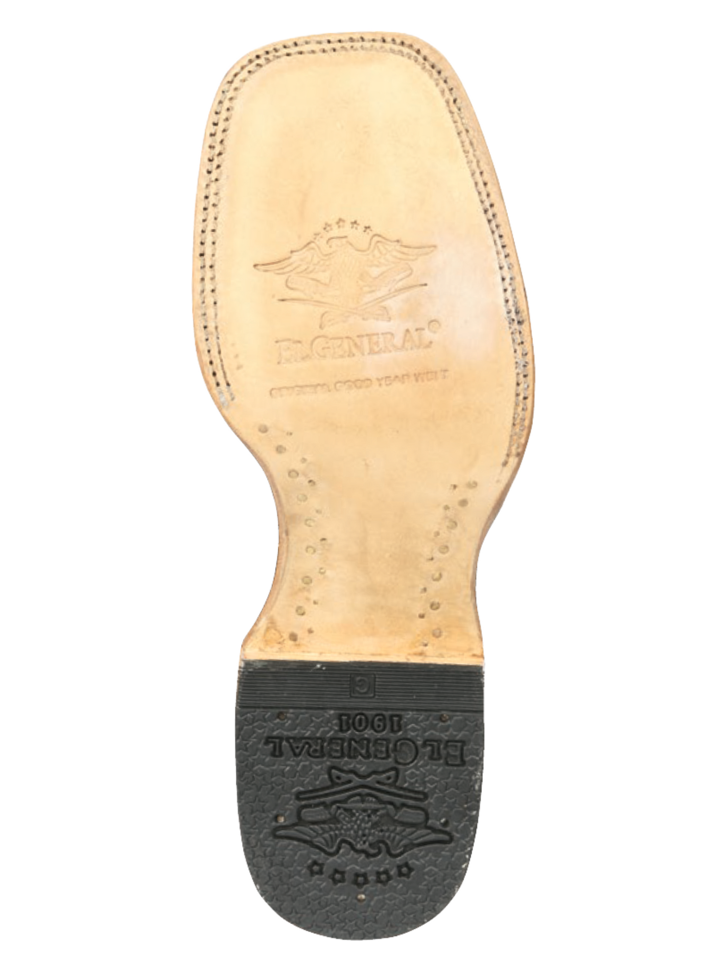 Botas Vaqueras Exoticas de Lizard Original para Hombre 'El General' - ID: 45071 Botas Lizard Original El General