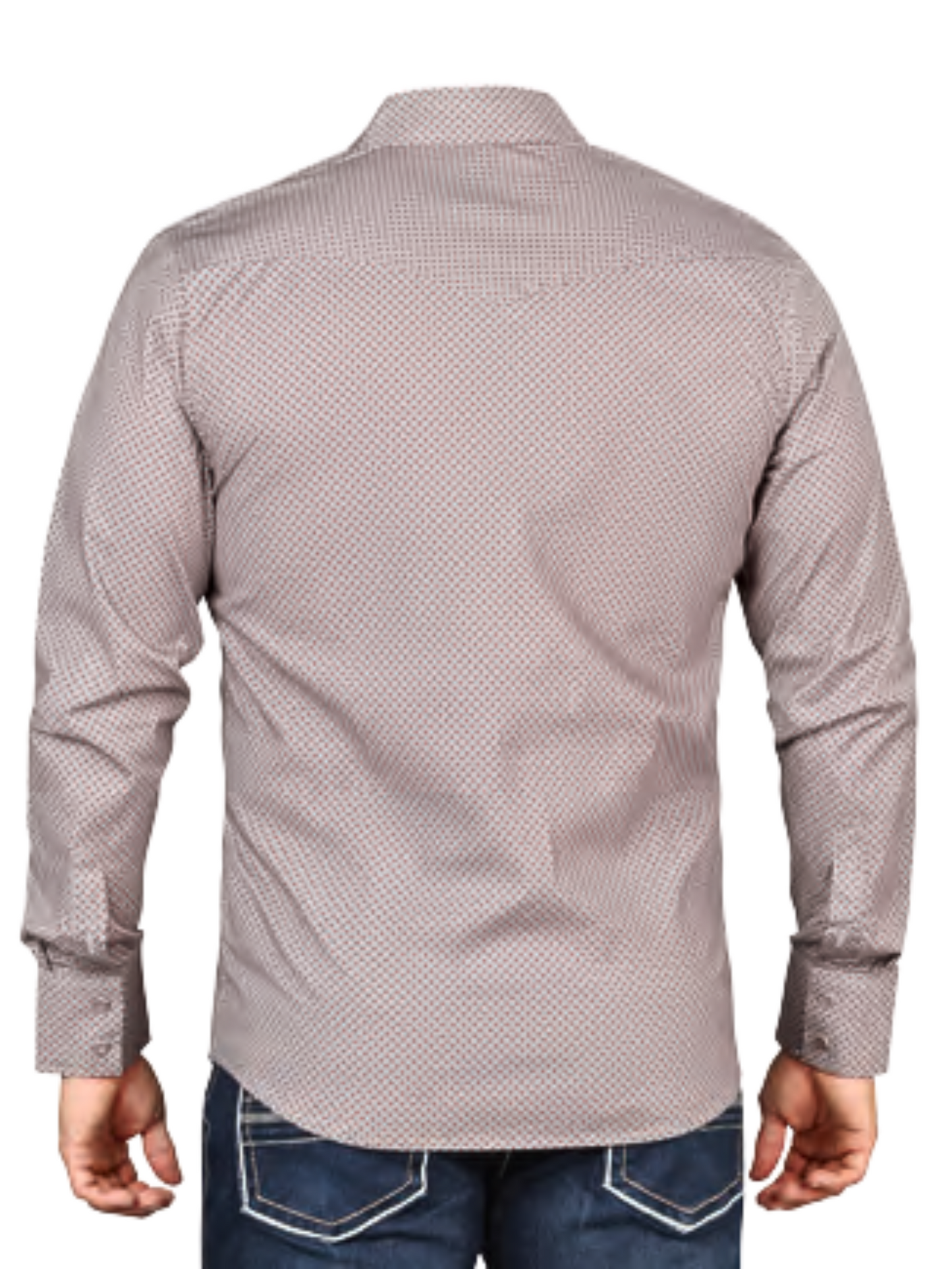 Camisa Casual Manga Larga Estampada para Hombre 'Lamasini' - ID: 0116 Camisas Estampadas Lamasini