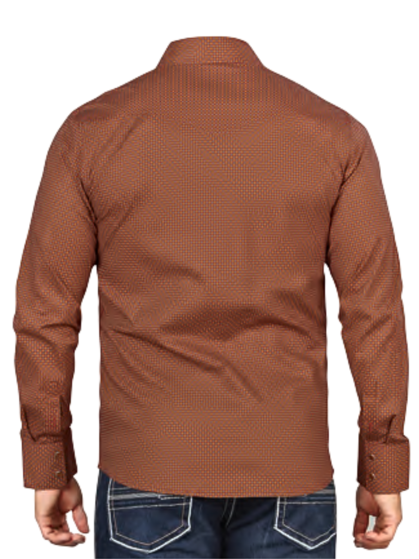 Camisa Casual Manga Larga Estampada para Hombre 'Lamasini' - ID: 0117 Camisas Estampadas Lamasini