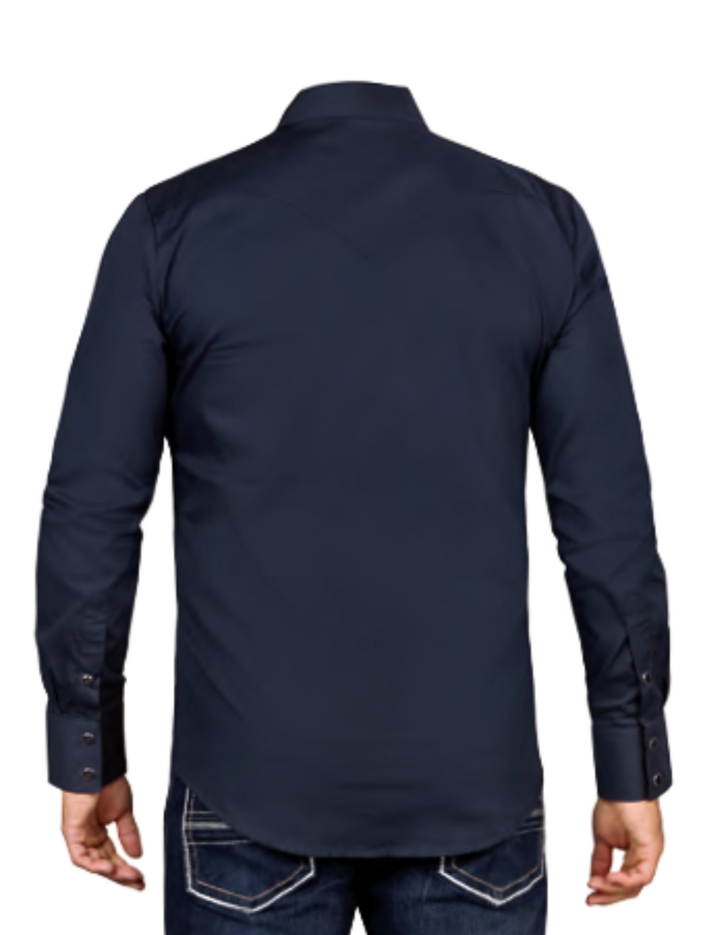 Camisa Casual Bordada Manga Larga para Hombre 'Lamasini' - ID: 2008 Camisas Bordadas Lamasini