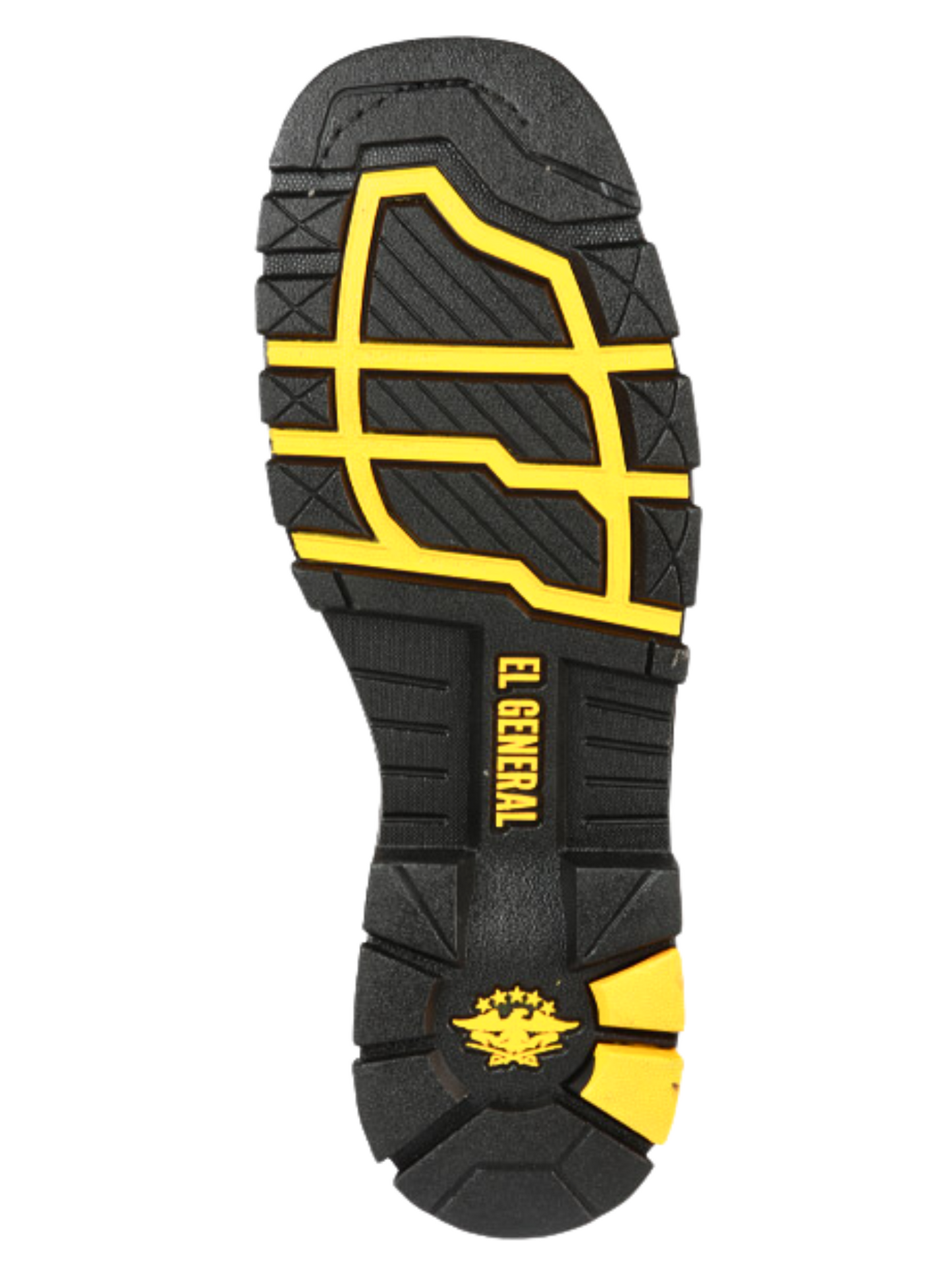 Botas de Trabajo Rodeo de Tubo Pull-On con Punta Suave de Piel Genuina para Hombre 'El General' - ID: 44690 Botas de Punta Suave El General