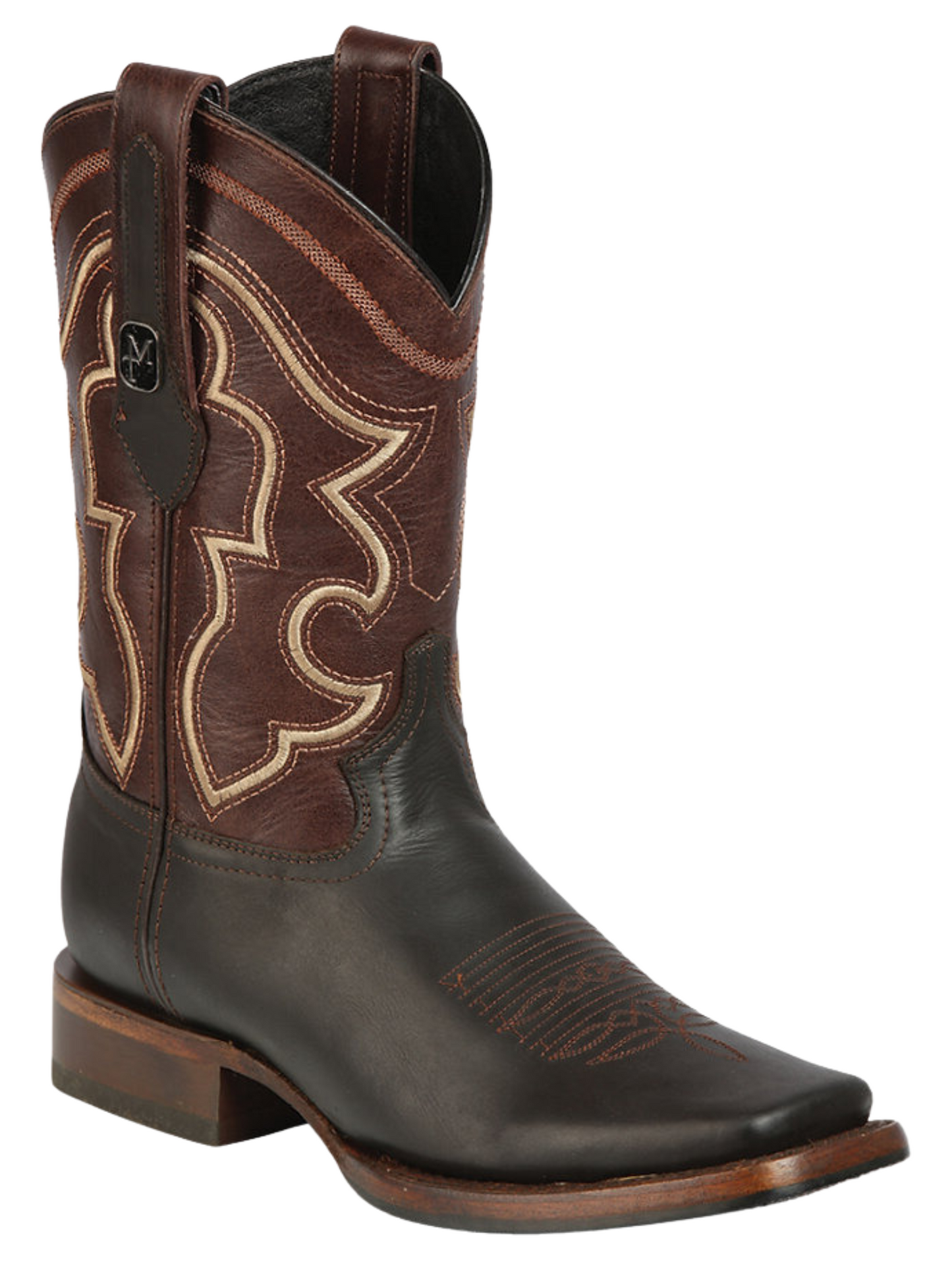 Botas Vaqueras Rodeo Clasicas de Piel Genuina para Hombre 'Montero' - ID: 51439 Botas Piel Genuina Montero