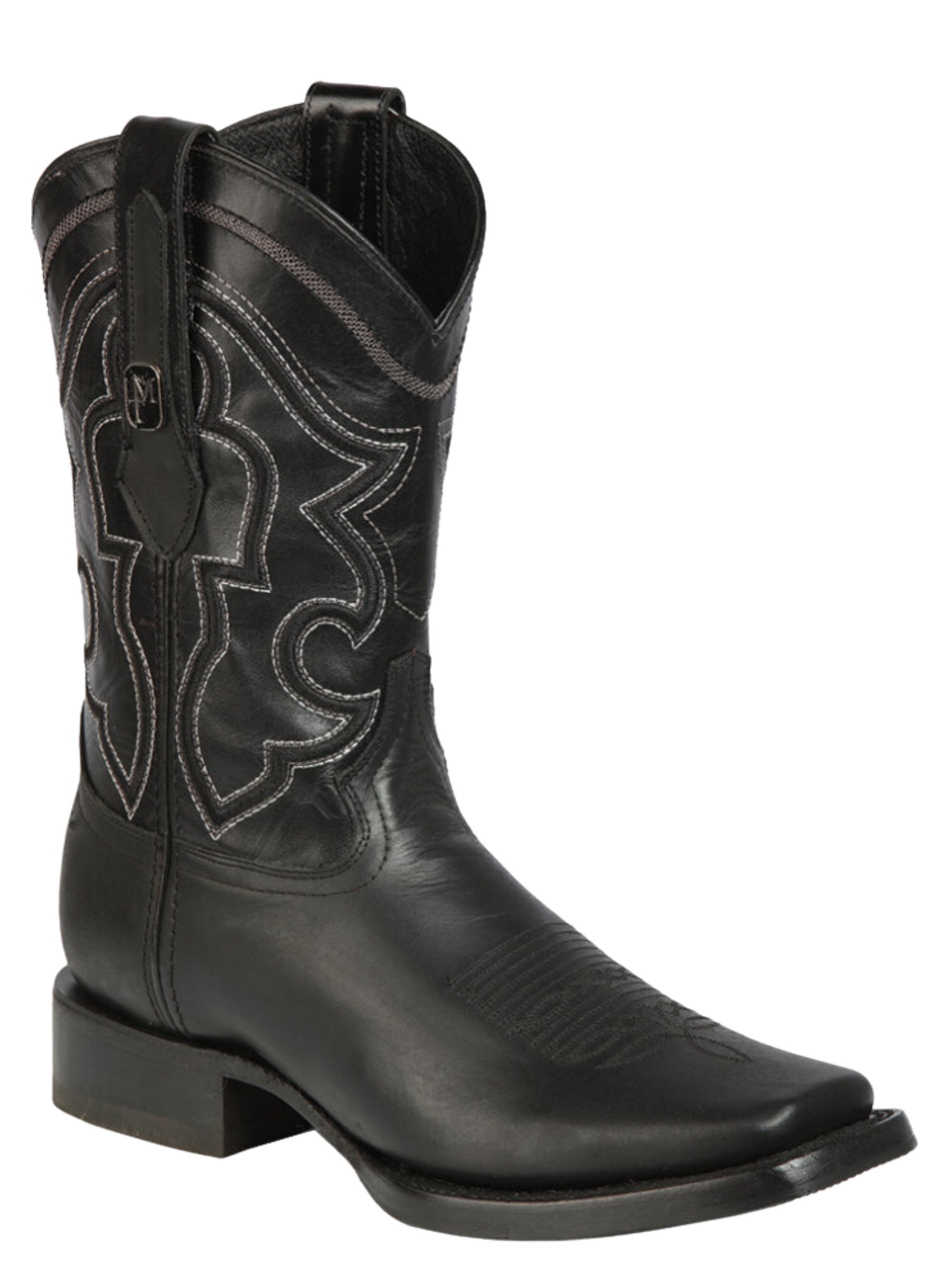 Botas Vaqueras Rodeo Clasicas de Piel Genuina para Hombre 'Montero' - ID: 51440 Botas Piel Genuina Montero