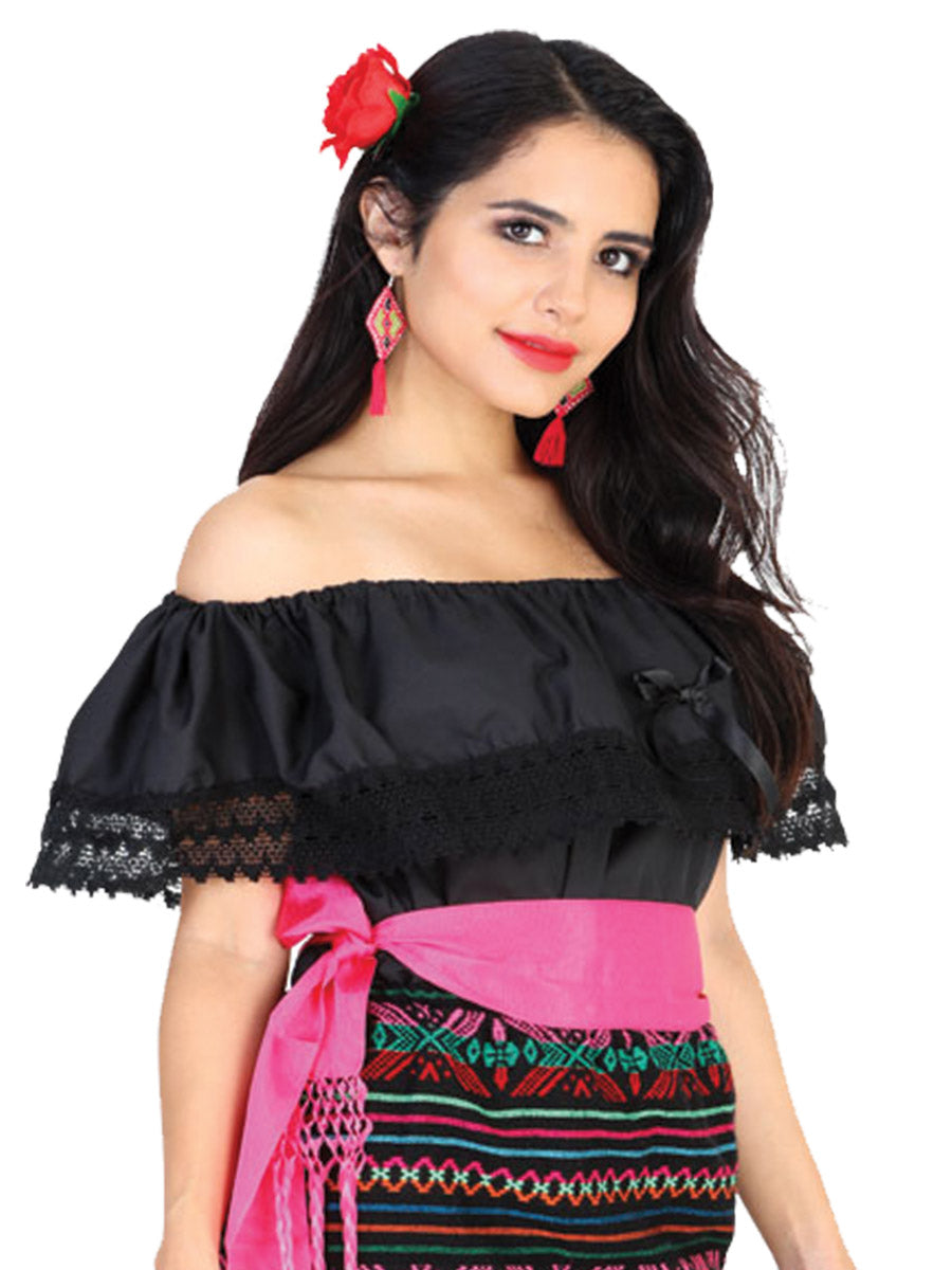 Blusa Artesanal de Olan Handmade Blouse – Bellash Western