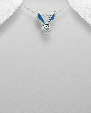 Dije de Conejo de Plata Ley 925 - 925 Sterling Silver Rabbit Pendant - ID: 122106848 Bellash