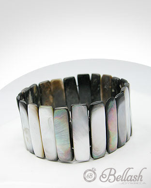 Pulsera Vintage Artesanal de Concha Natural de Mar - Natural Sea Shell Vintage Handmade Bracelet - ID: 3956748 Bellash