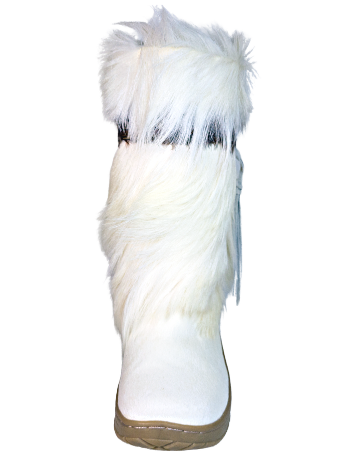 Botas de Invierno para la Nieve de Piel Genuina con Pelo/Pelo de Cabra para Mujer 'Bearpaw' - ID: 7108