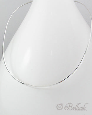 Gargantilla Rigida de Plata Ley 925 - 925 Sterling Silver Rigid Choker Necklace - ID: 547064495 Bellash