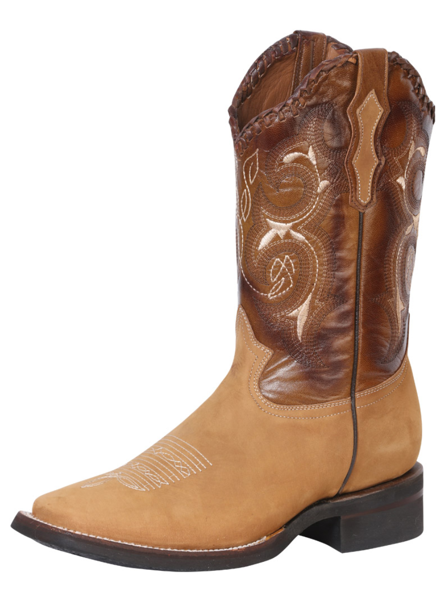 Botas Vaqueras Rodeo Clasicas de Piel Genuina para Hombre 'Centenario' - ID: 40916 Cowboy Boots Centenario Orix