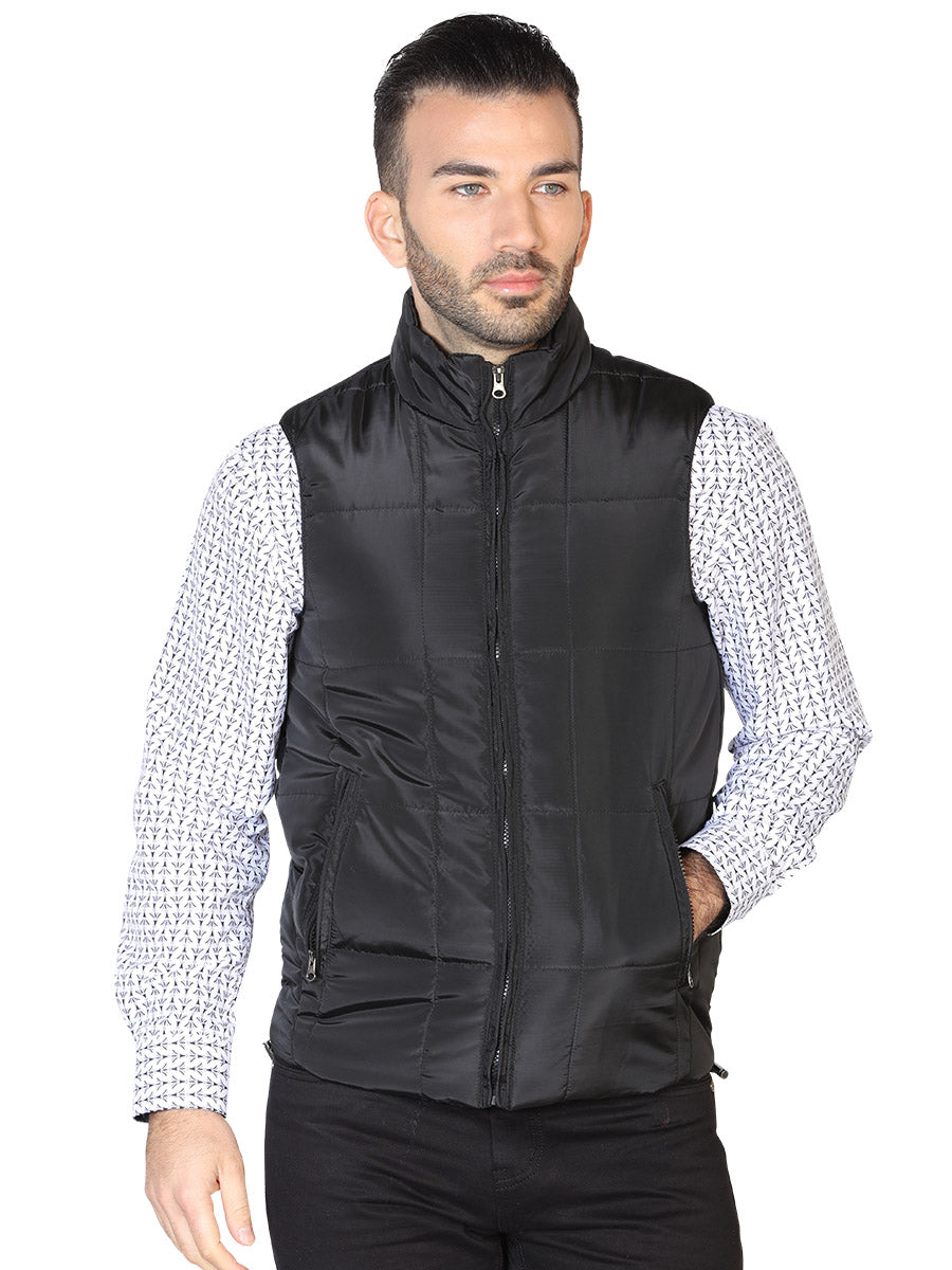 Chaleco Acolchado Ultraligero Negro para Hombre 'El Señor de los Cielos' - ID: 42612 Chalecos Acolchados El Señor de los Cielos Black