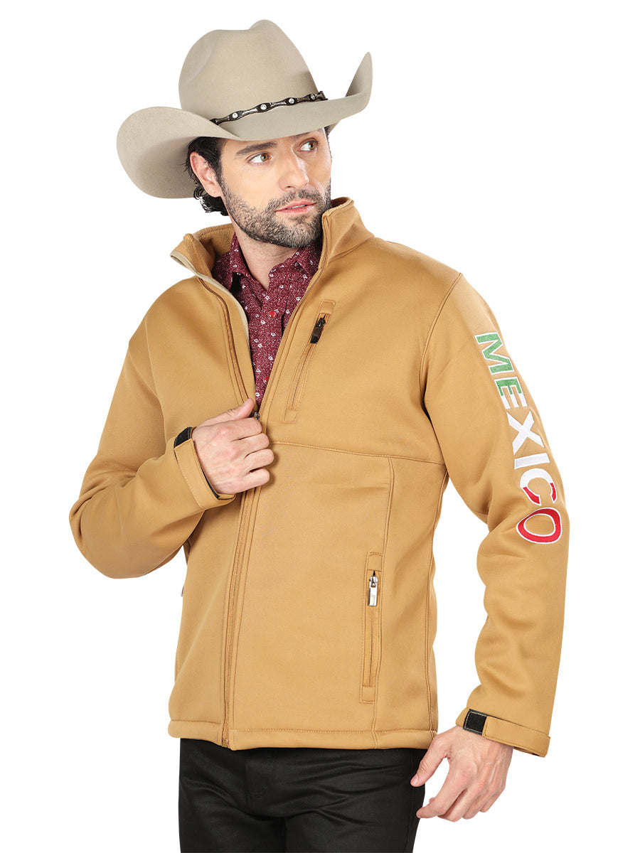 Chamarra Ultraligera Calidad AAA Caqui para Hombre 'El General' - ID: 43330 Chamarras Ligeras El General Khaki