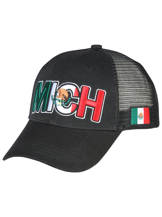 Gorra Bordada Michoacan de Poliester 'El General' - ID: 44784