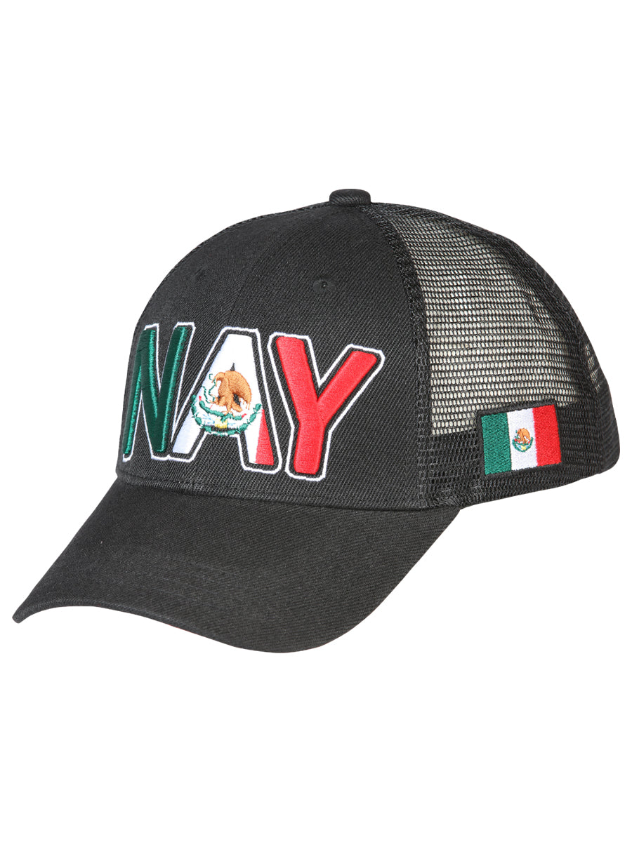 Gorra Bordada Nayarit de Poliester 'El General' - ID: 44794