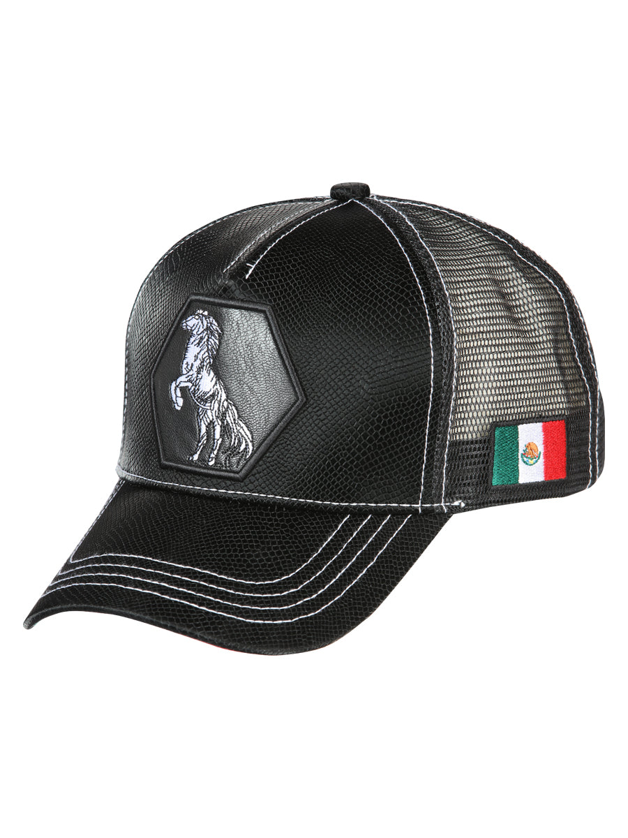 Gorra Bordada Caballo de Poliester 'El General' - ID: 44817