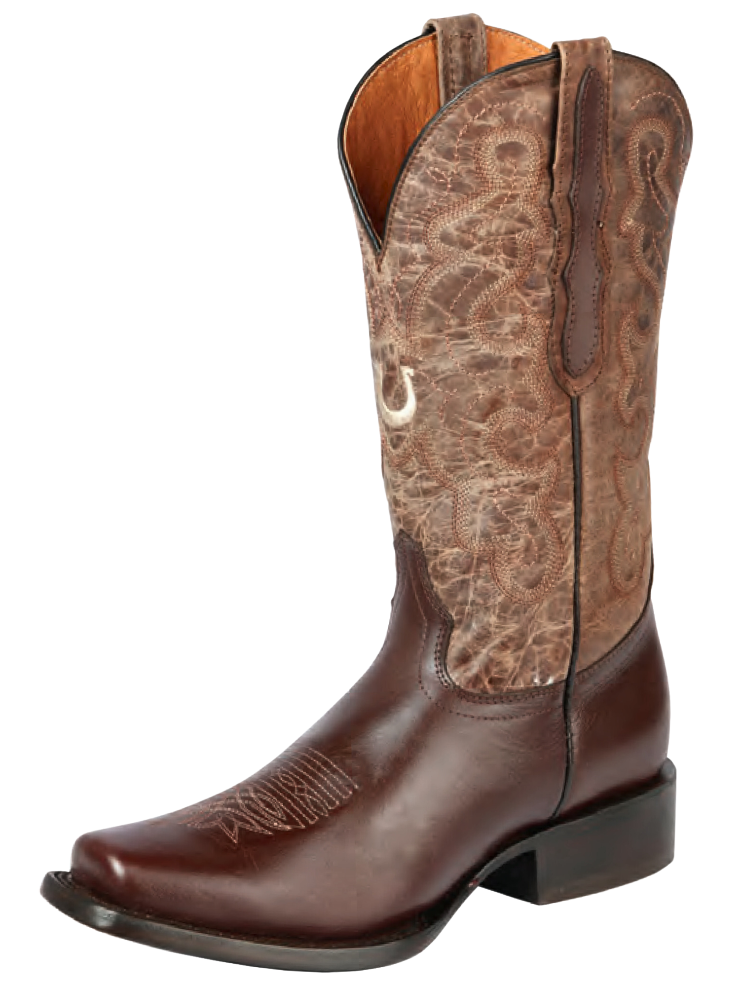 Classic Genuine Leather Rodeo Cowboy Boots for Women El General ID 44851