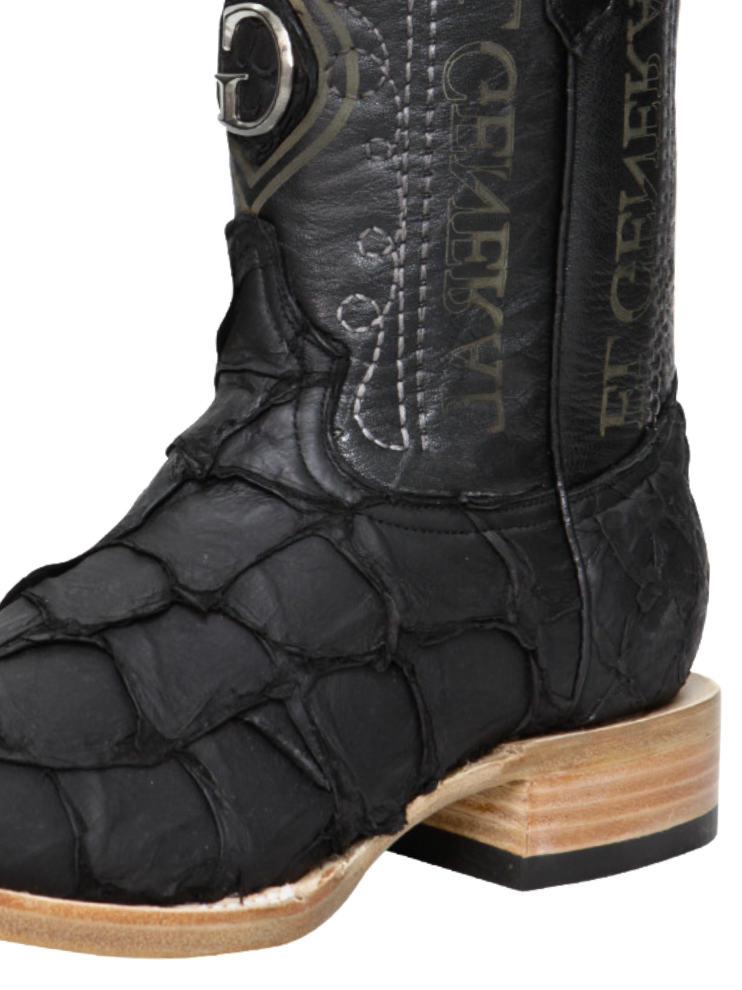 Botas Vaqueras Exoticas de Monster Fish Original para Hombre 'El General' - ID: 45083 Botas Monster Fish Original El General 