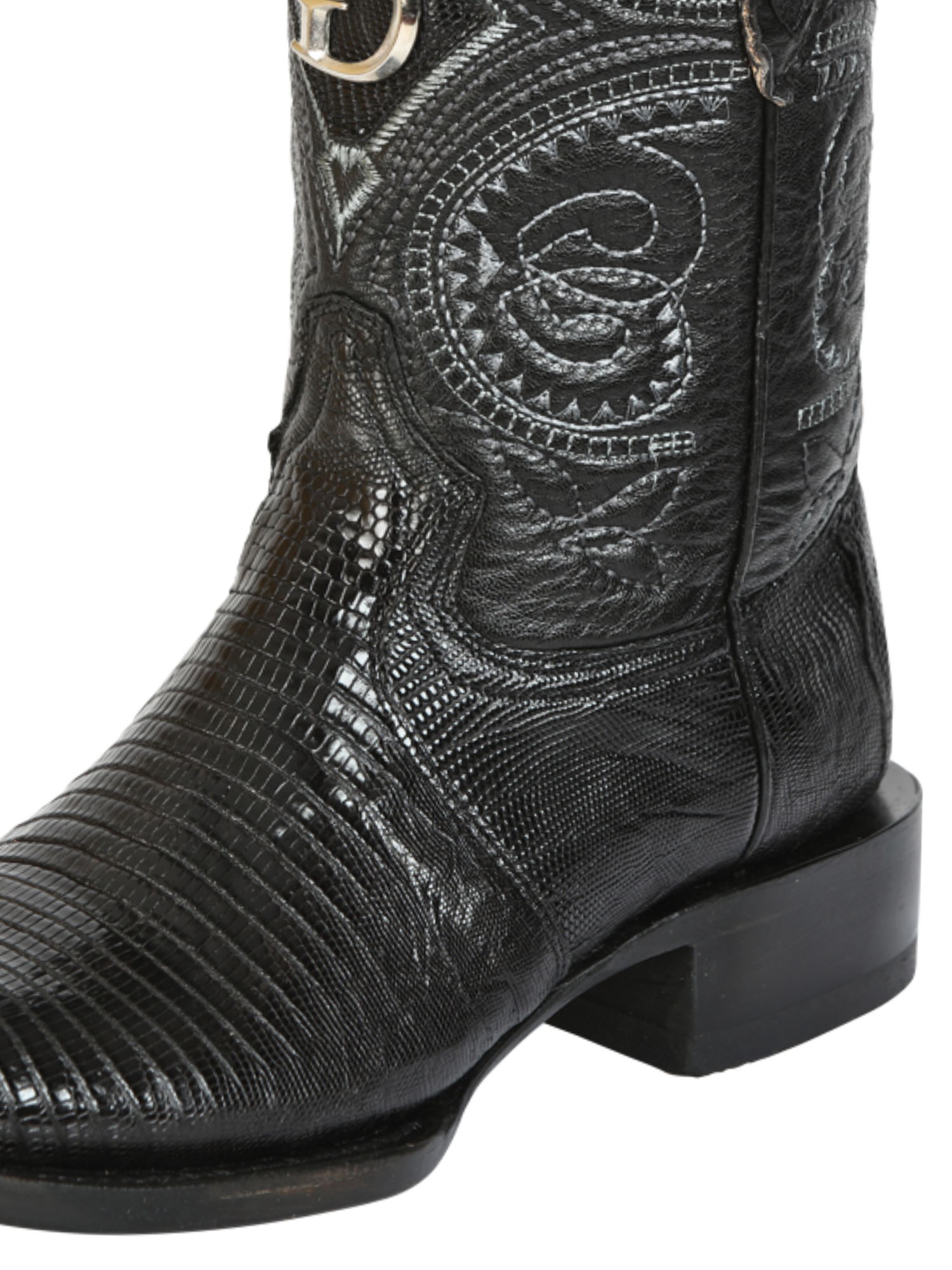 Botas Vaqueras Exoticas de Lizard Original para Hombre 'El General' - ID: 45512 Botas Lizard Original El General