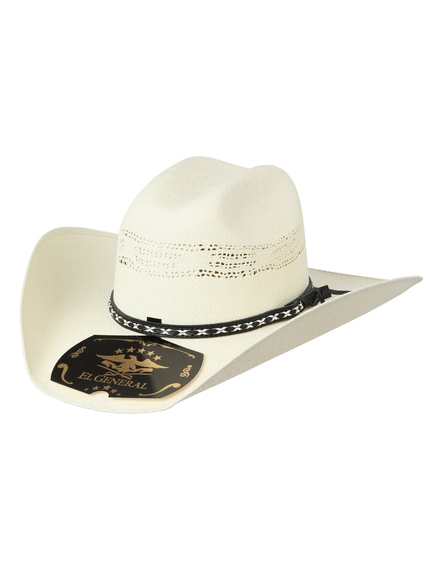 Sombrero Vaquero Horma Toro 20X Palma para Hombre 'El General' - ID: 45763 Toro El General Ivory