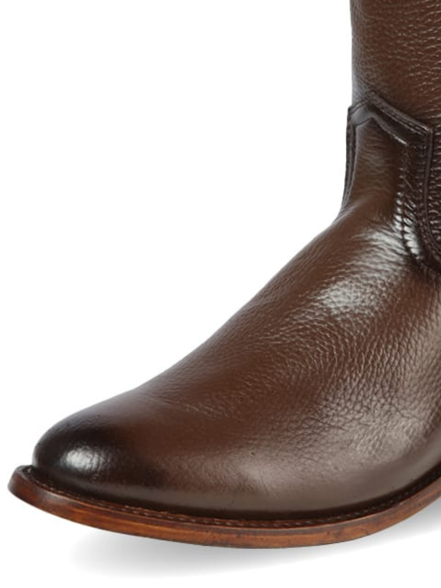 Botas Vaqueras Roper Clasicas de Piel Genuina para Hombre 'Montero' - ID: 51434 Botas Roper Piel Genuina Montero 