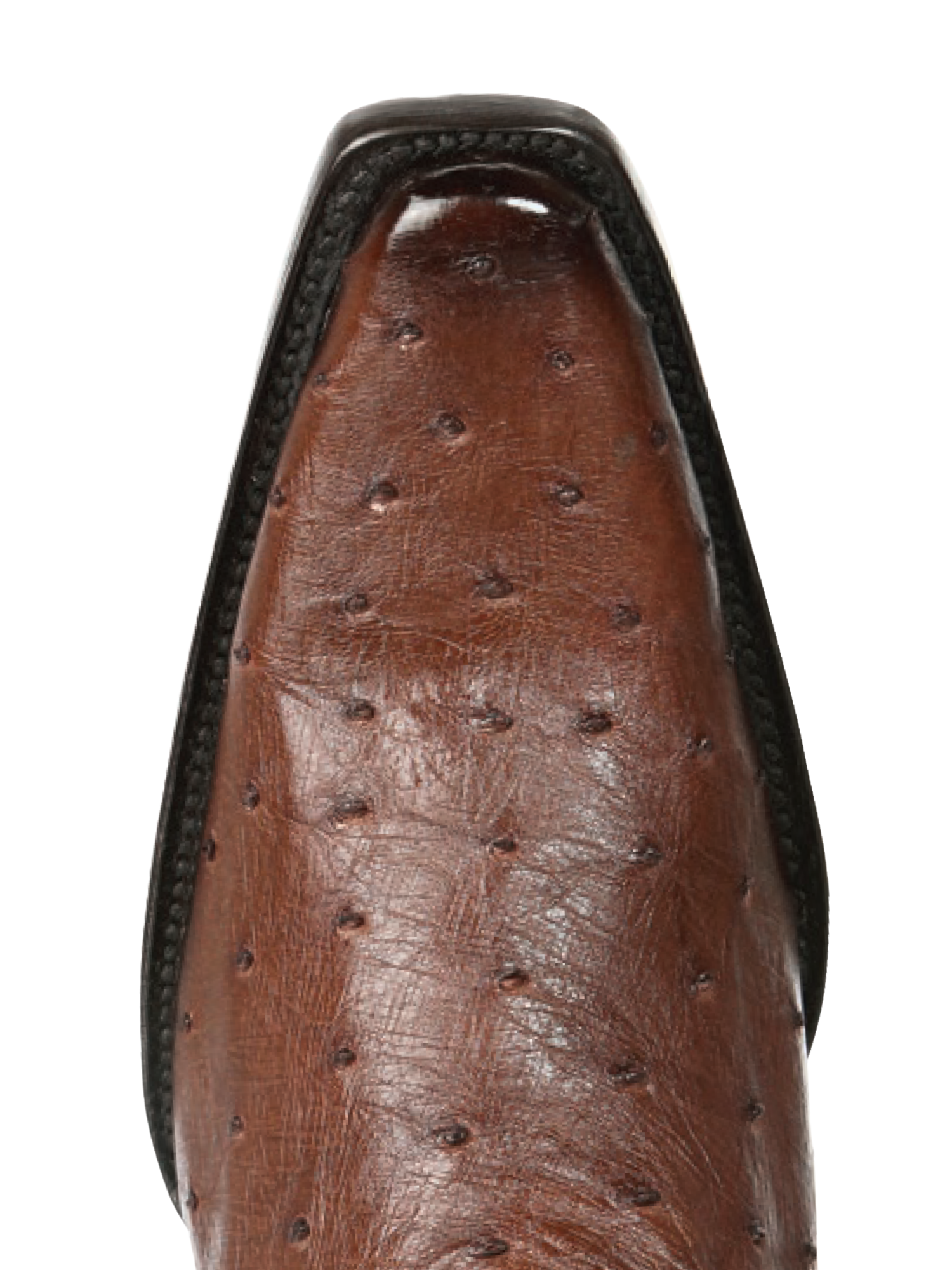 Botas Vaqueras Exoticas de Avestruz Original para Hombre 'El General' - ID: 45075 Botas Avestruz Original El General