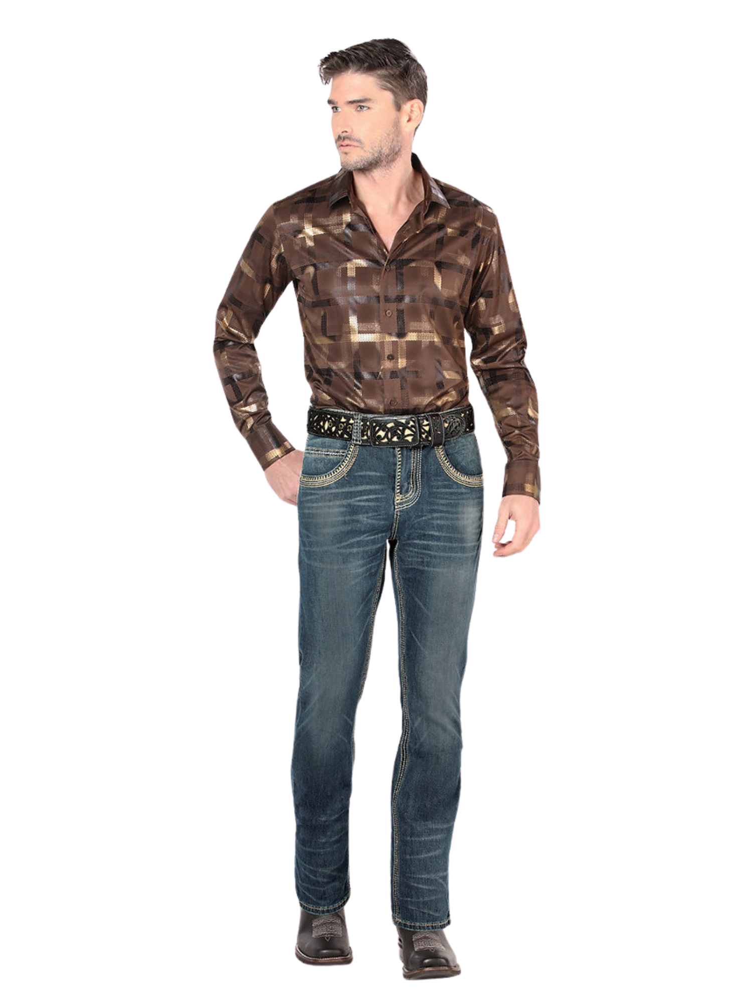 Stretch Boot Cut Denim Jeans - Denim Jeans – Bellash Western