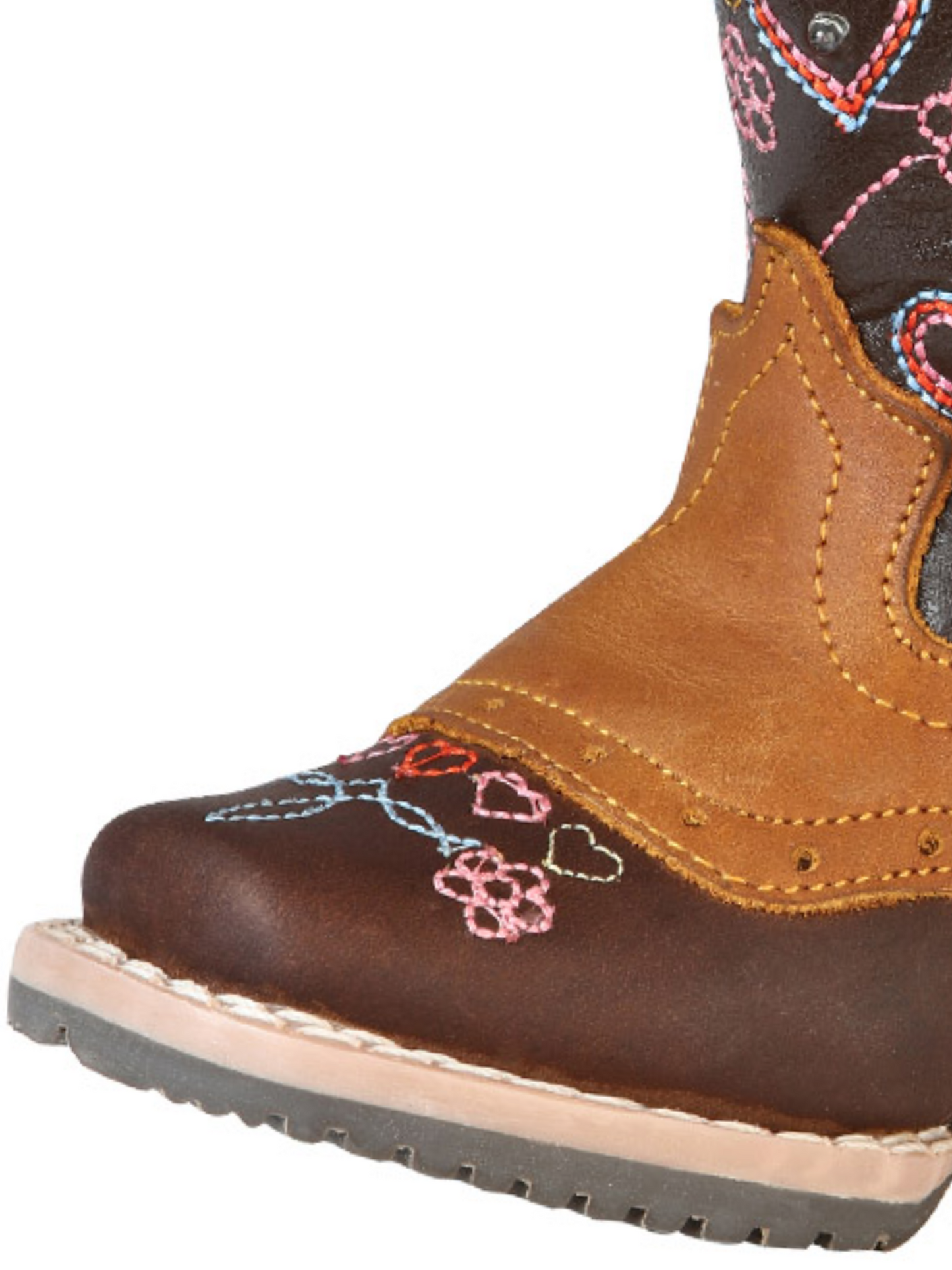 Kids - Botas Vaqueras Rodeo con Antifaz de Piel Genuina para Bebes 'Jar Boots' - ID: 126576 Botas Vaqueras Jar Boots 