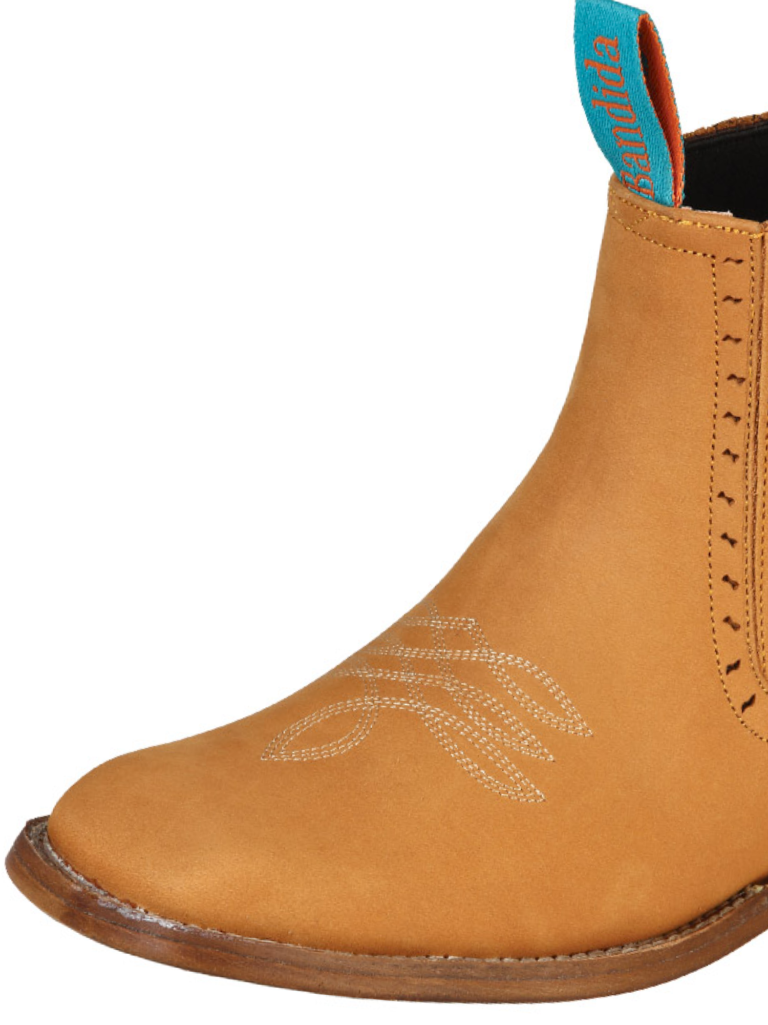 Botines Vaqueros Rodeo Clasicos de Piel Nobuck para Mujer 'La Barca' - ID: 126664 Botines Rodeo Piel Nobuck La Barca 