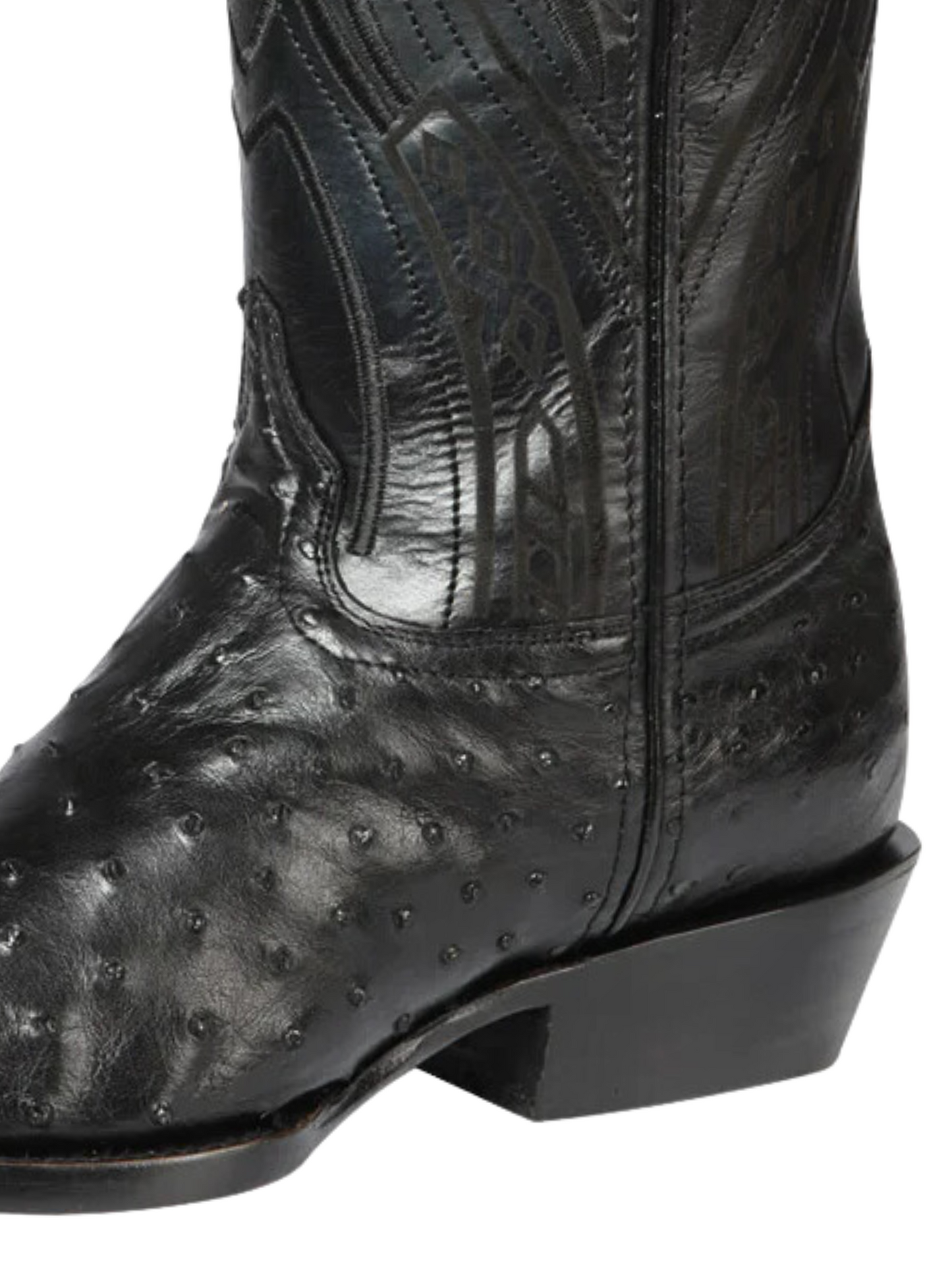 Original Men's Exotic Ostrich Cowboy Boots 'Centenario' - ID: 170611