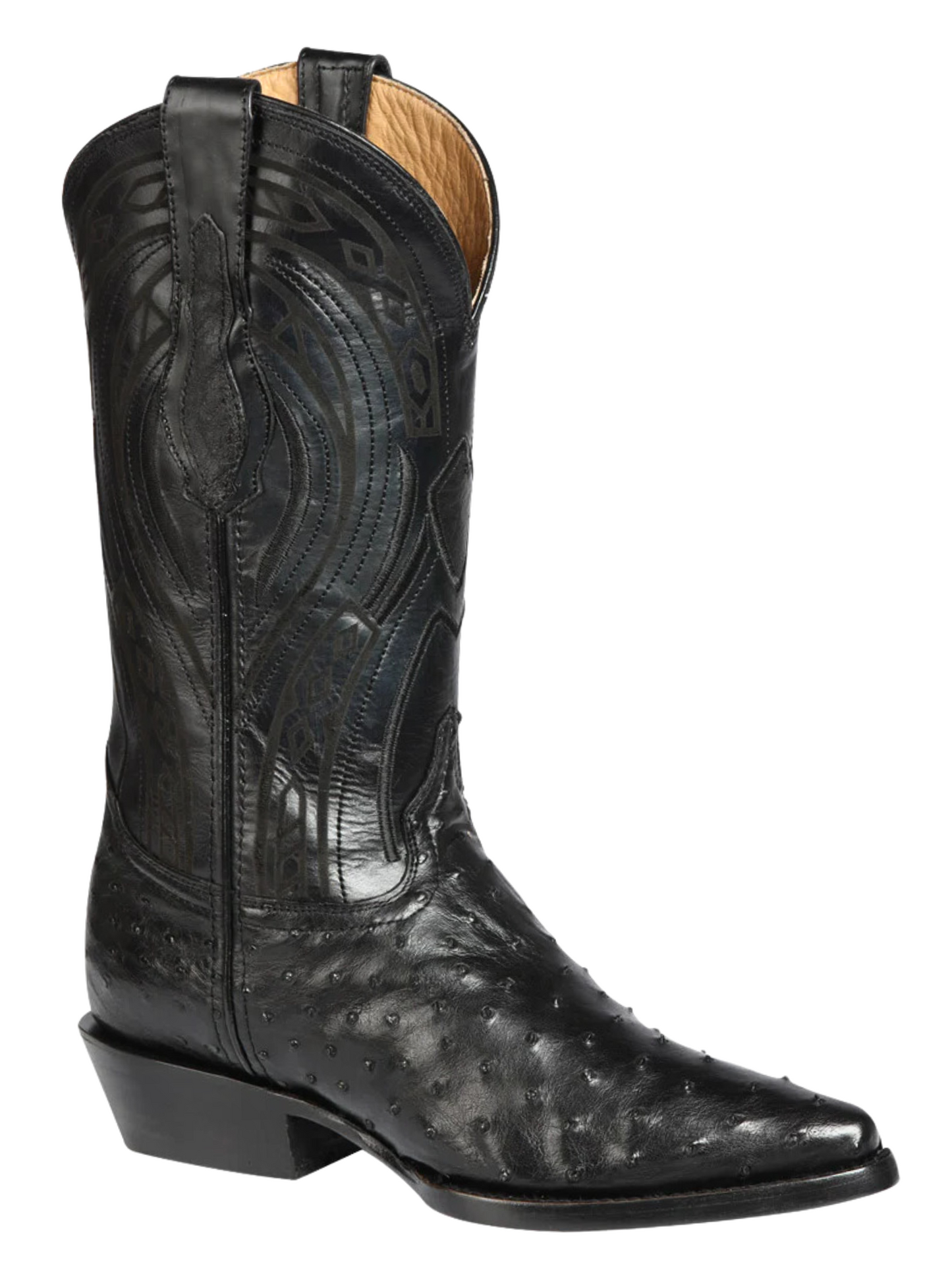 Original Men's Exotic Ostrich Cowboy Boots 'Centenario' - ID: 170611