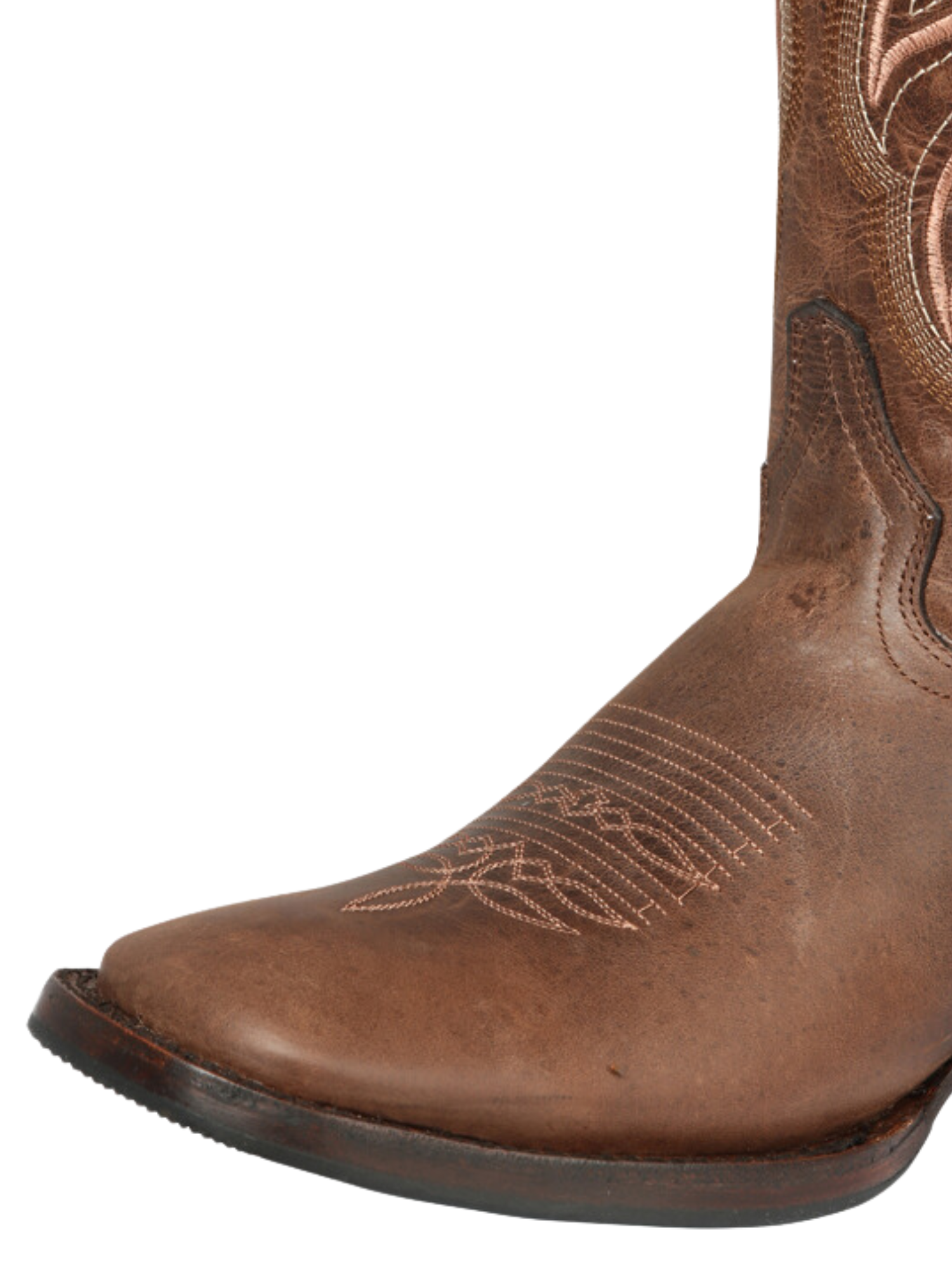 Botas Vaqueras Rodeo Clasicas de Piel Genuina para Hombre 'El General' - ID: 44860 Botas Piel Genuina El General 