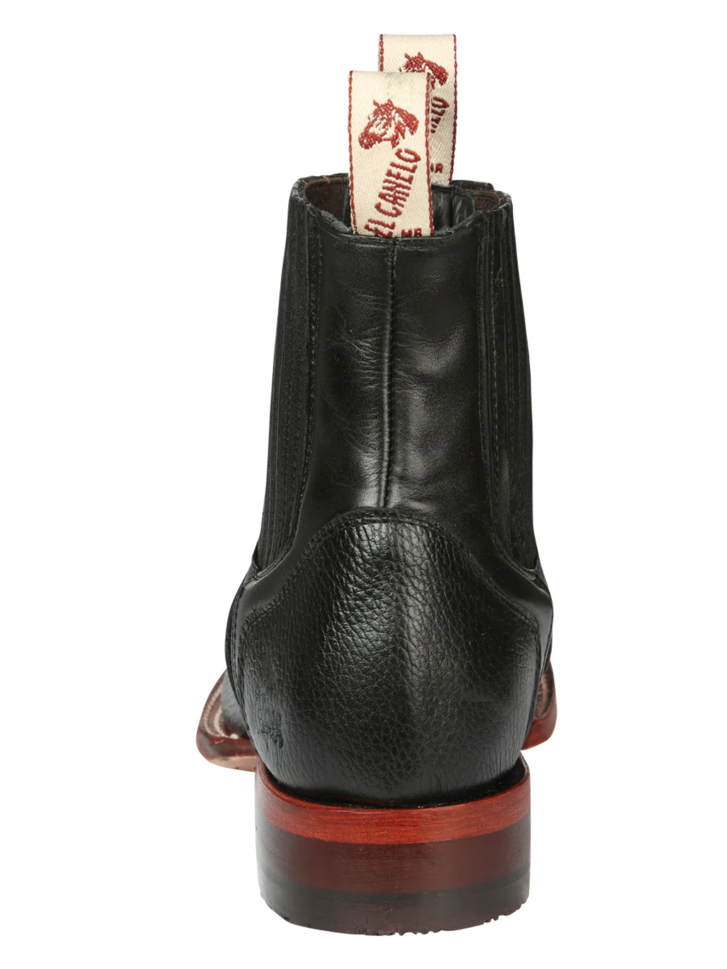 Men's Classic Genuine Leather Rodeo Cowboy Boots 'El Canelo' - ID: 45211