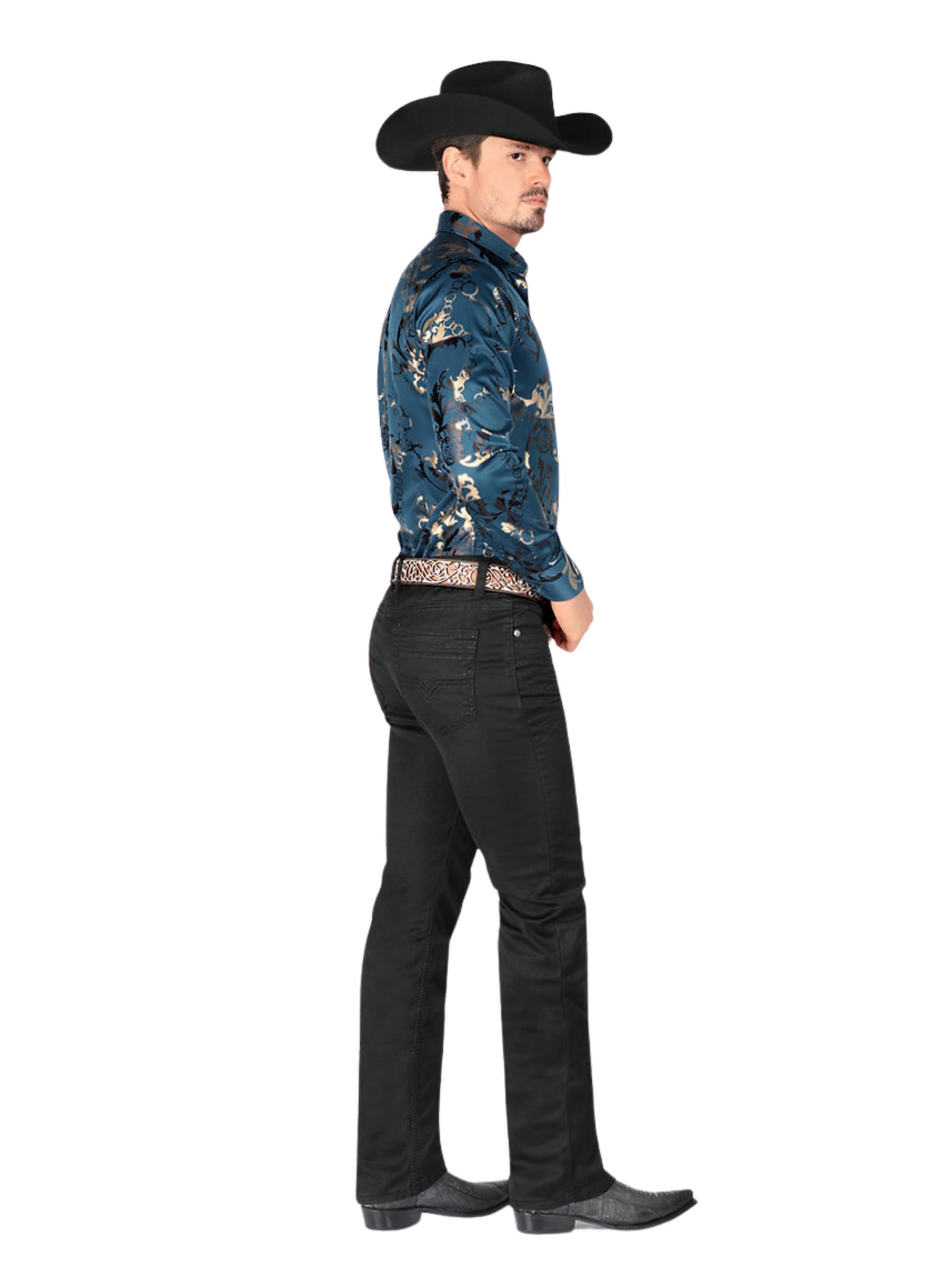 Pantalon Vaquero de Mezclilla Stretch para Hombre 'Montero' - ID: 5601 Pantalones de Vaquero Montero 