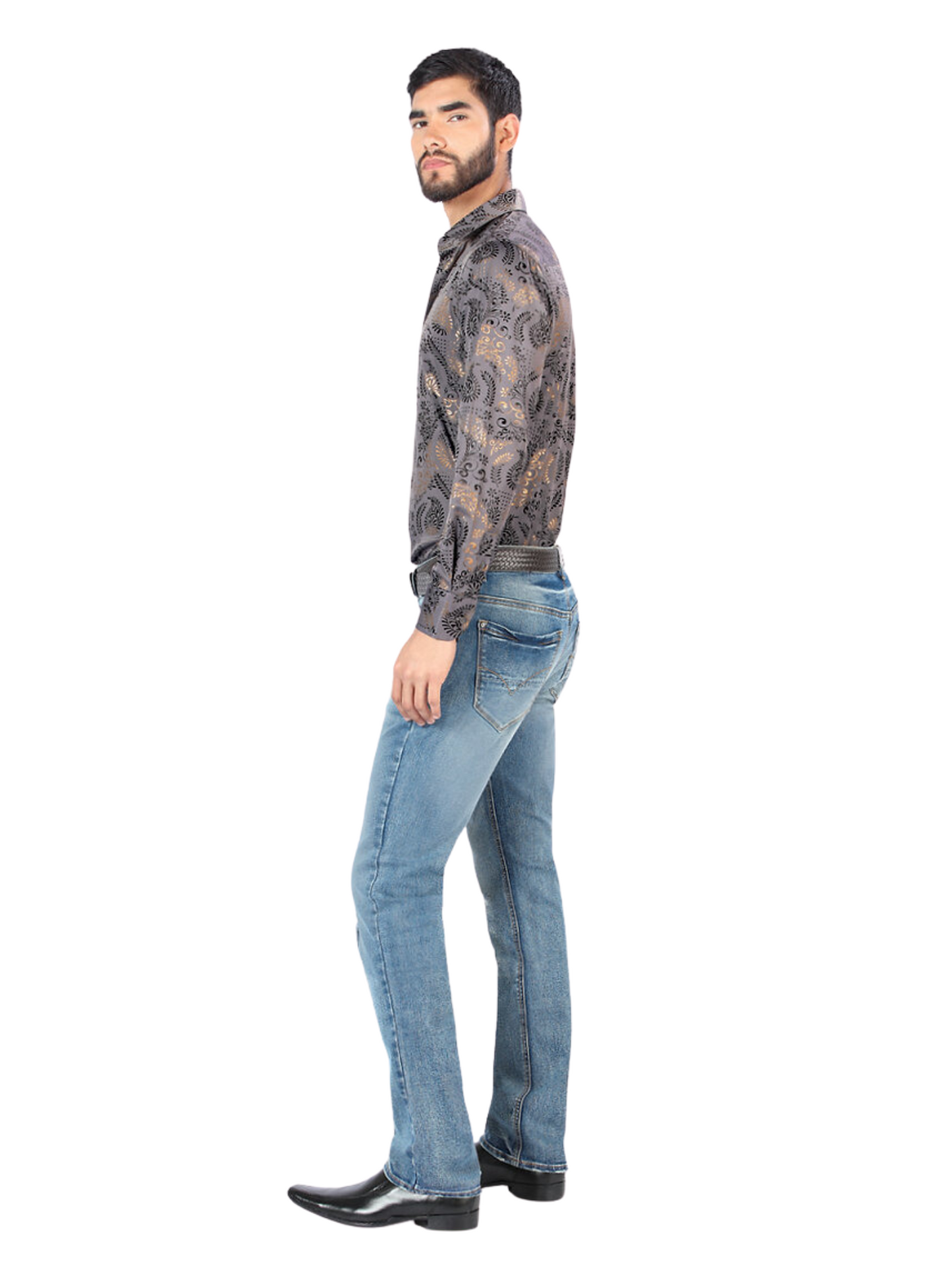 Pantalon Vaquero de Mezclilla Stretch para Hombre 'Montero' - ID: 5300 Pantalones de Vaquero Montero 