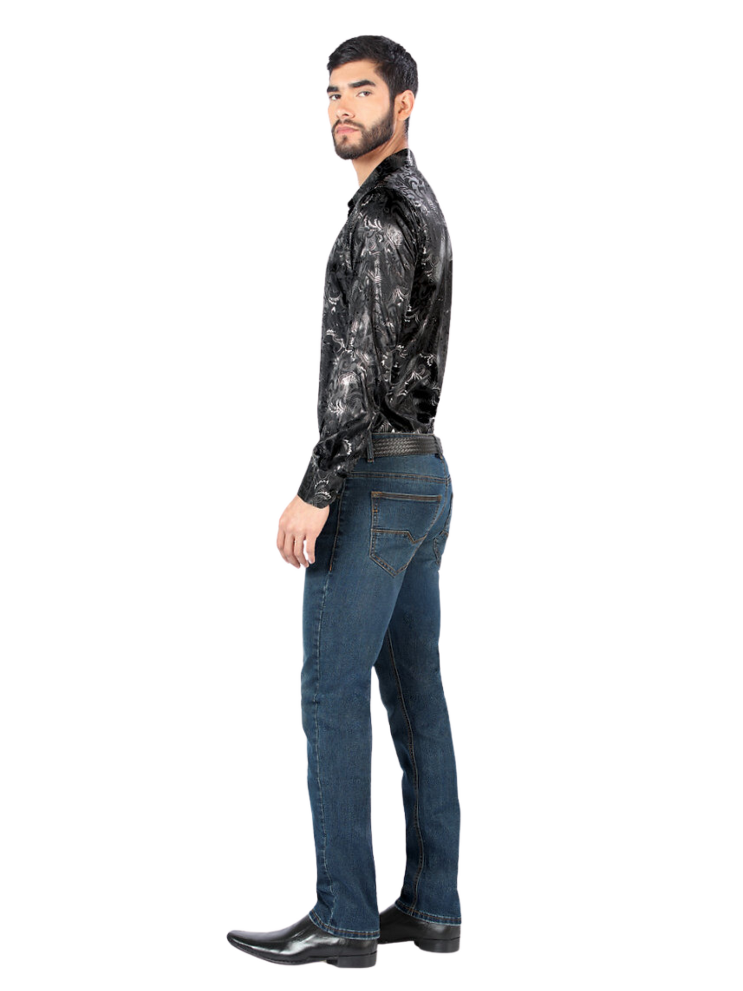 Pantalon Vaquero de Mezclilla Stretch para Hombre 'Montero' - ID: 5304 Pantalones de Vaquero Montero 