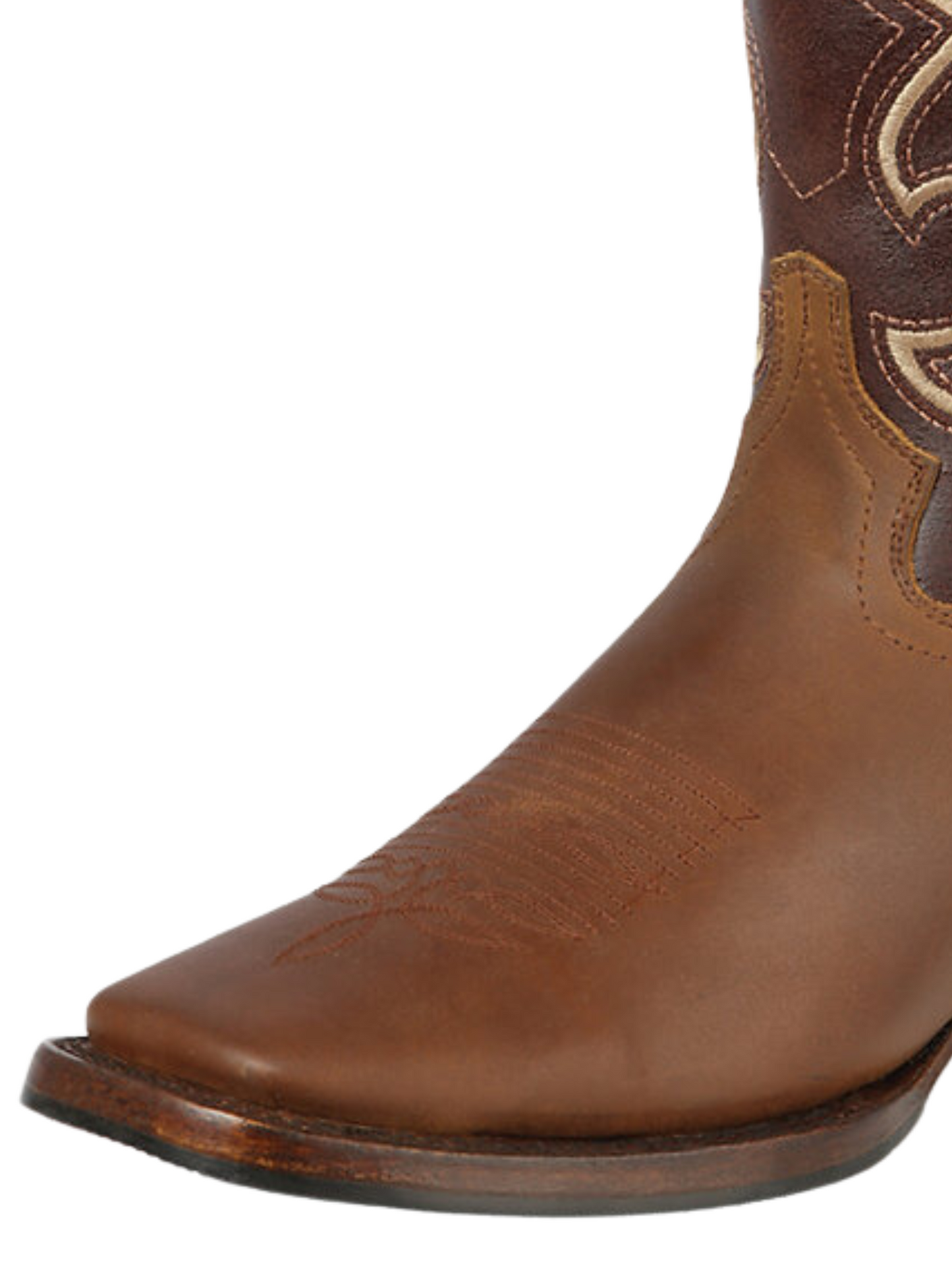 Botas Vaqueras Rodeo Clasicas de Piel Genuina para Hombre 'Montero' - ID: 51438 Botas Piel Genuina Montero 