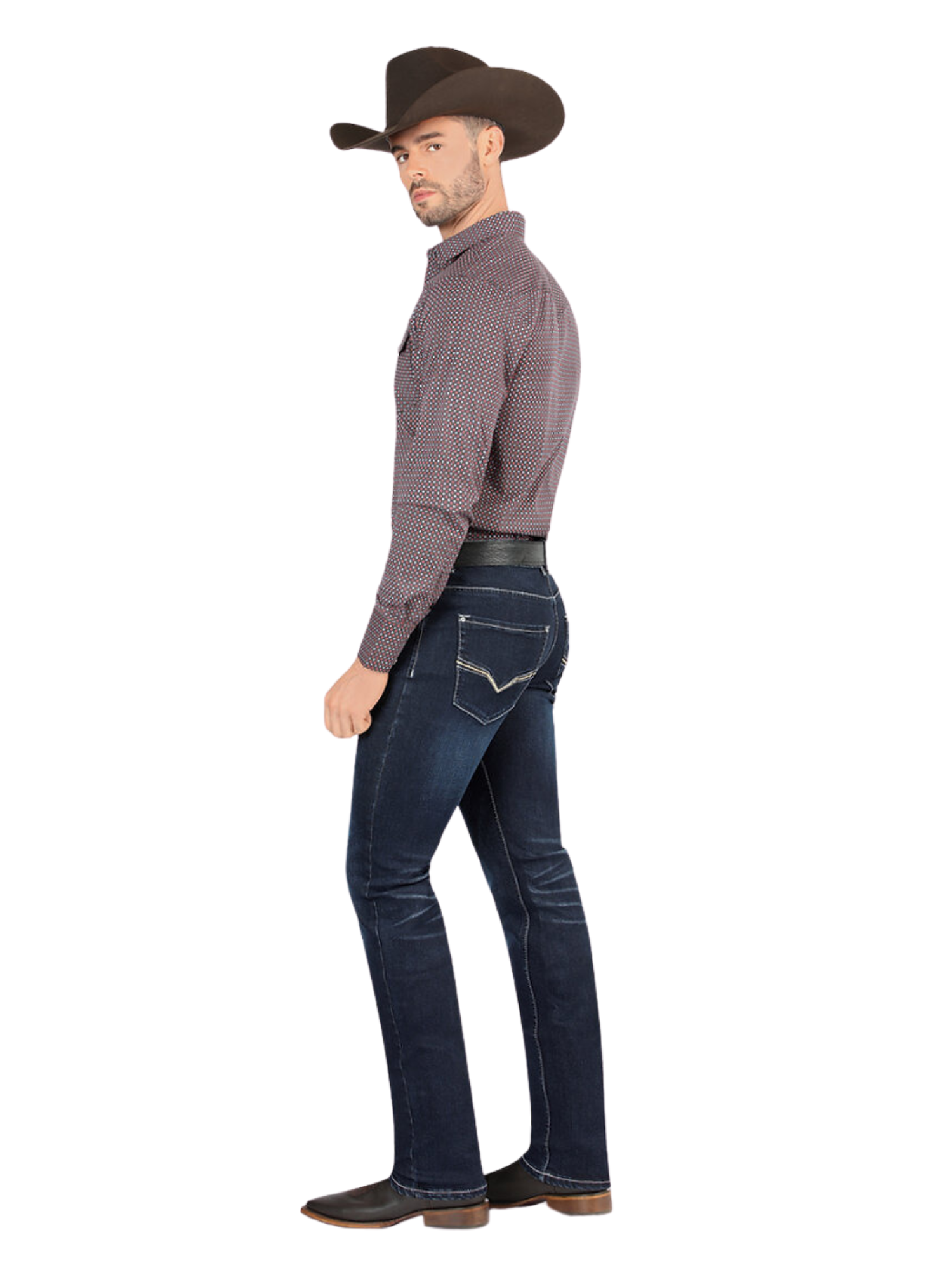 Pantalon Vaquero de Mezclilla Stretch para Hombre 'Montero' - ID: 5305 Pantalones de Vaquero Montero 