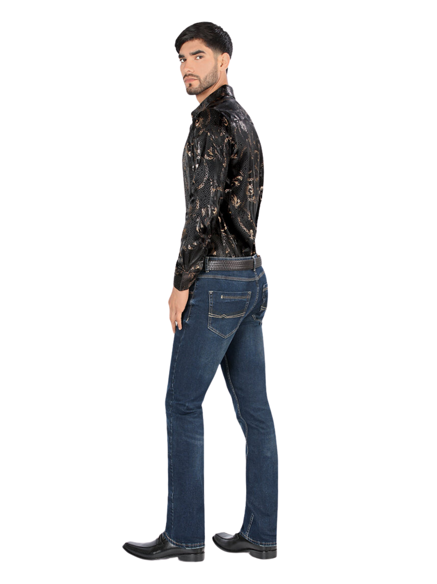 Pantalon Vaquero de Mezclilla Stretch para Hombre 'Montero' - ID: 5309 Pantalones de Vaquero Montero 