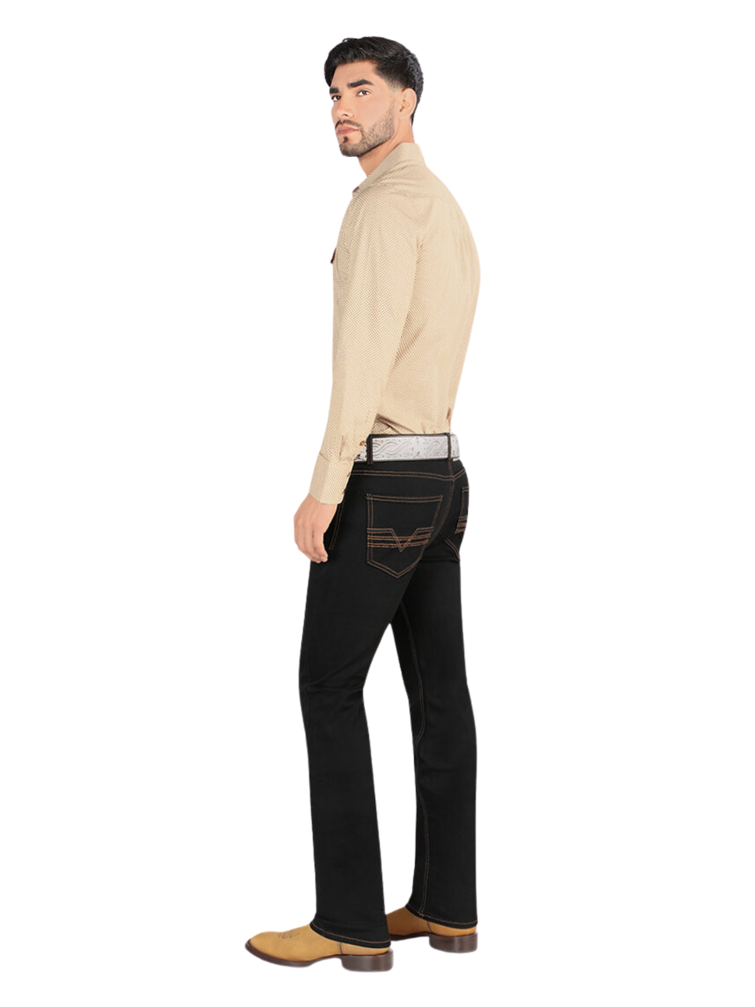 Pantalon Vaquero de Mezclilla Stretch para Hombre 'Montero' - ID: 5310 Pantalones de Vaquero Montero 