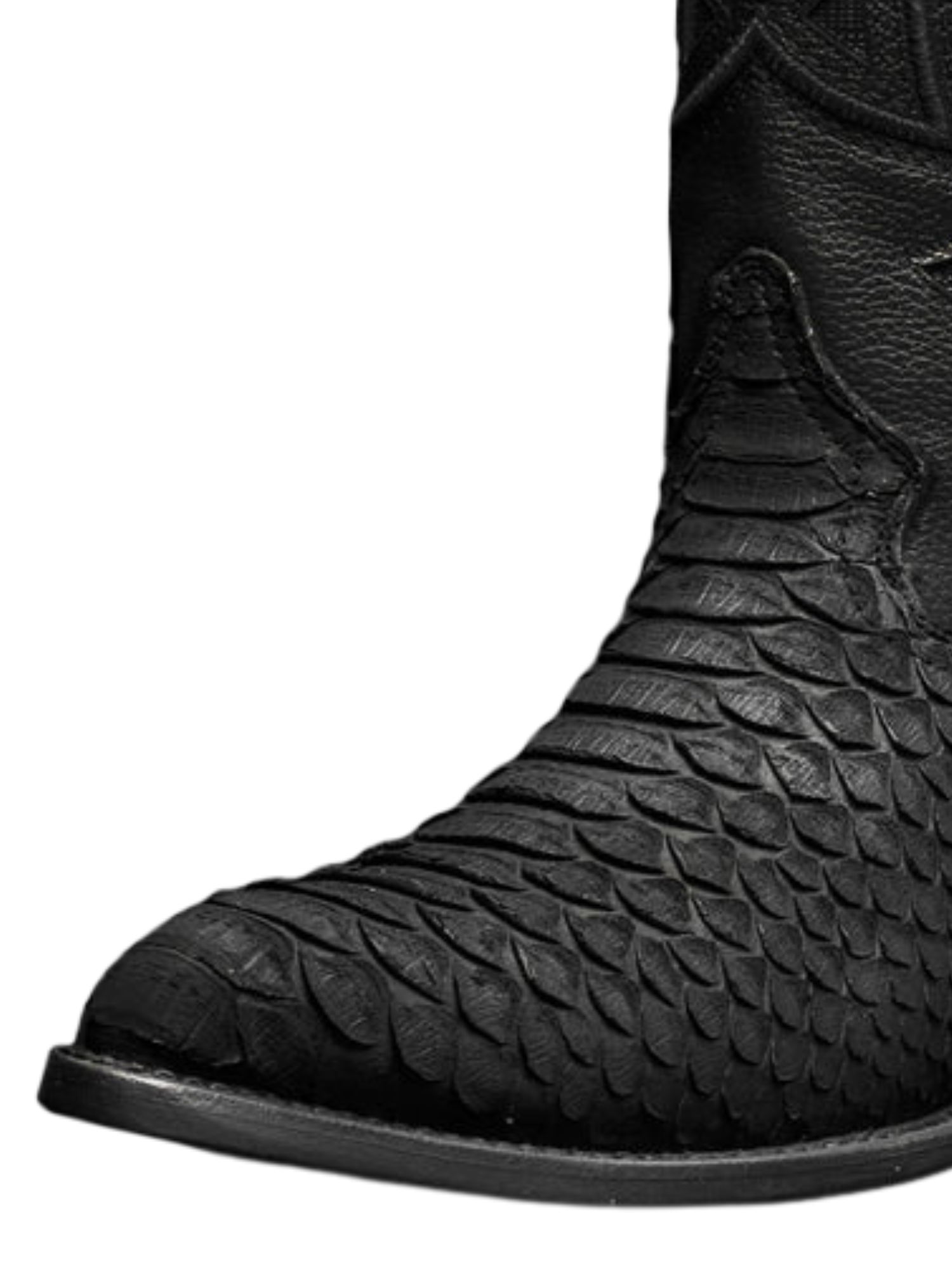 Botas Vaqueras Exoticas de Python Original para Hombre 'Rodeo Cartie' - ID: 930NE Botas Python Original Rodeo Cartie 