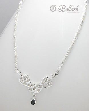 Collar de Cadena Artesanal de Plata Ley 925 con Zirconia - 925 Sterling Silver with Zirconia Handmade Chain Necklace - ID: 537011427 Bellash