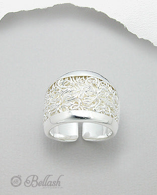 Anillo Artesanal de Plata Ley 925 - 925 Sterling Silver Handmade Ring - ID: 547064354 Bellash