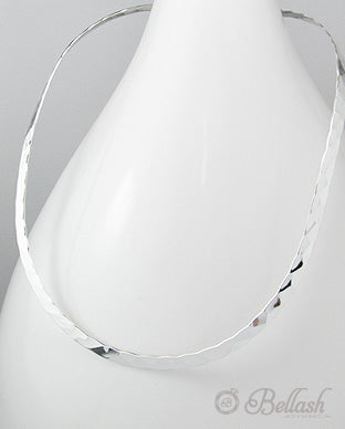 Gargantilla Rigida de Plata Ley 925 - 925 Sterling Silver Rigid Choker Necklace - ID: 547064496 Bellash