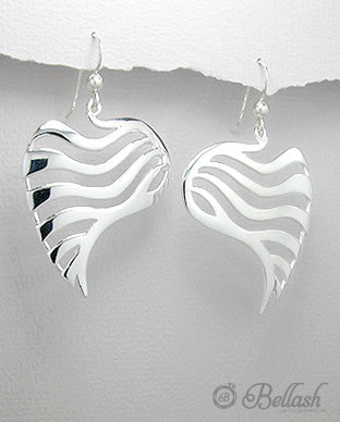 Aretes Colgantes Artesanales de Plata Ley 925 - 925 Sterling Silver Handmade Dangle Earrings - ID: 547064749 Bellash
